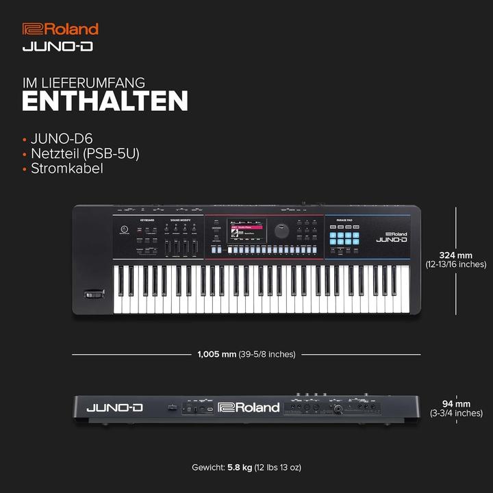 Produktbild Roland Juno-D6