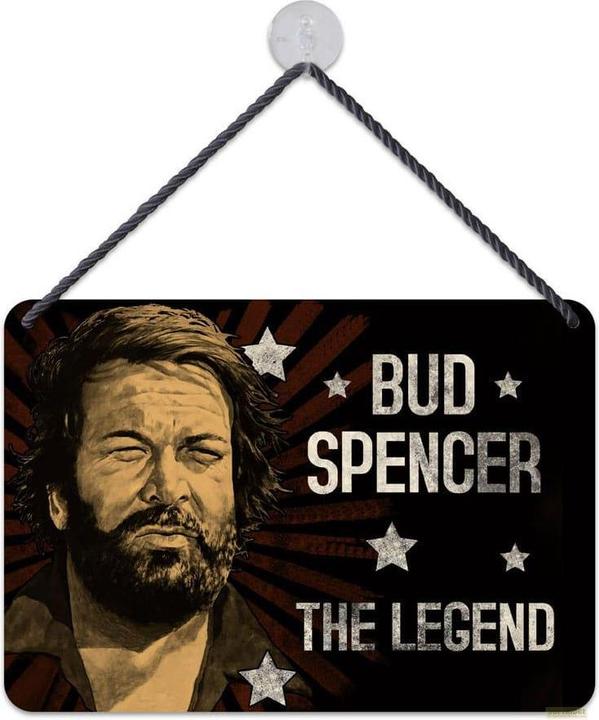 Tin Sign The Legend (16.5 x 11.5 cm)