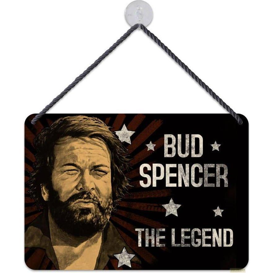 Puag, Bilder, Blechschild The Legend (16.5 x 11.5 cm)