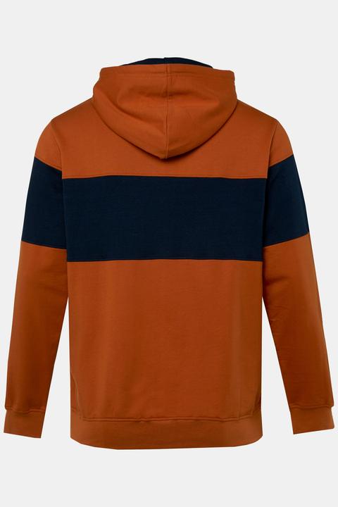 Produktbild Men+ Hoodiejacke, Sweat, Colorblocking, Kapuze (L)