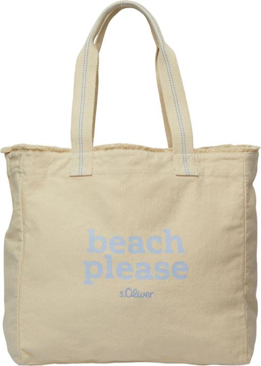 Image du produit S.Oliver Tasche Shopper aus Canvas mit Artwork