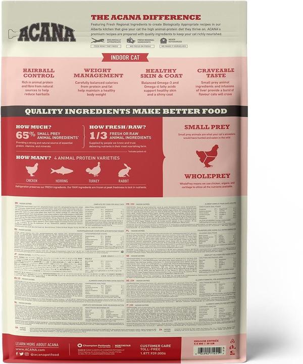 Image du produit Acana Entrée (Senior, 1 pcs, 4500 g)