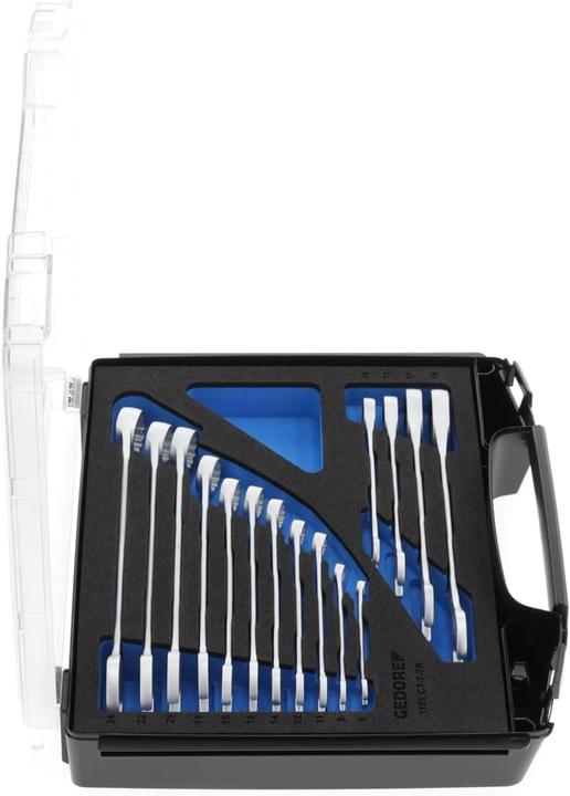 Produktbild Gedore 1101-7-7 R Ring-Maulschlüssel-Satz, in i-BOXX 72 (19 mm, 6 mm, 12 mm, 14 mm, 10  mm, 17 mm, 11 mm, 8 mm, 13 mm)