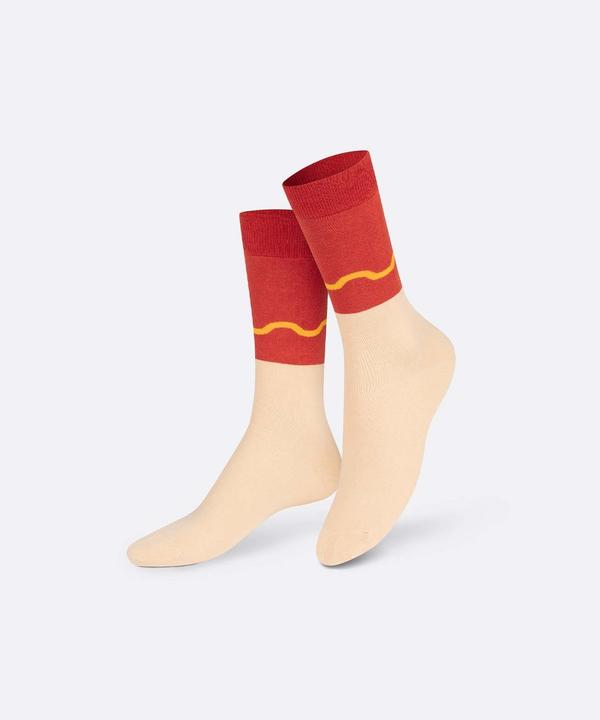 Actual product image Eat My Socks Socks, Hot Dog (Single pack, One size)