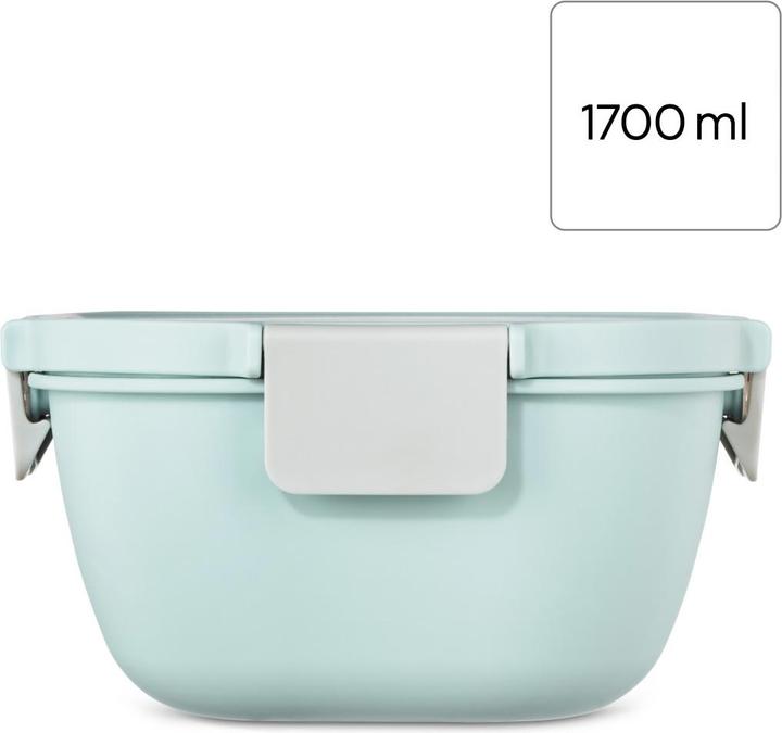 Actual product image Xavax Lunch box, with fork, 1700 ml, pastel blue