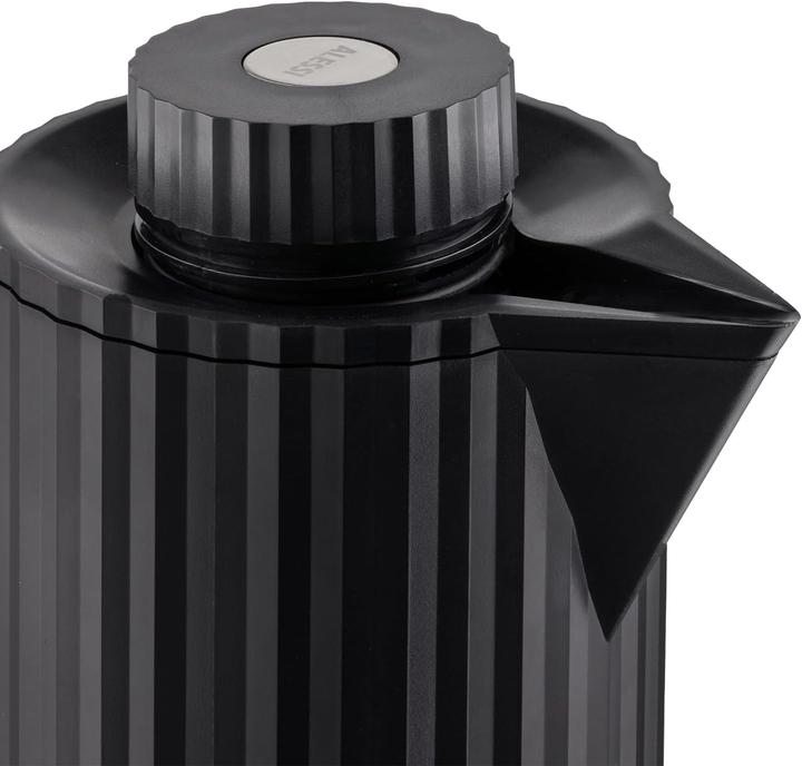 Actual product image Alessi Insulated Pitcher PLISSÃ‰ Black (1 l)