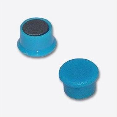 Thumbnail - Alco, Magnet, Magnet 13 x 7 mm (Ø x H) 13mm 0,1kg dunkelblau 10 St./Pack. (10 x)