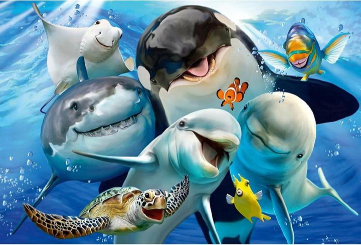 Actual product image Schmidt Spiele Underwater friends (200 pieces)