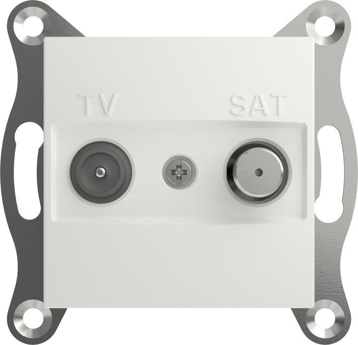 Schneider Electric Prise TV-SAT Asfora Blanc (RAL 9003) EPH3470121D