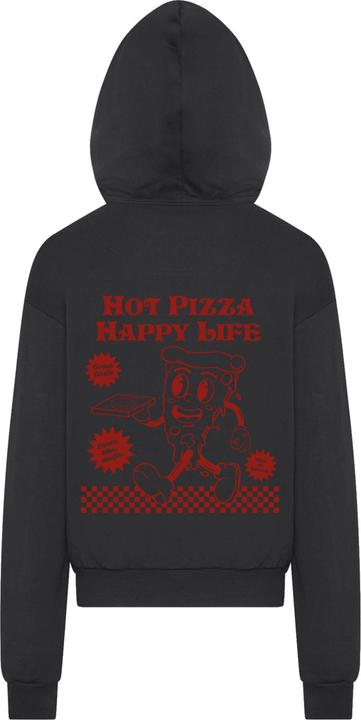 Produktbild Merchcode Hot Pizza Happy Life Hoody - 198529 (M)