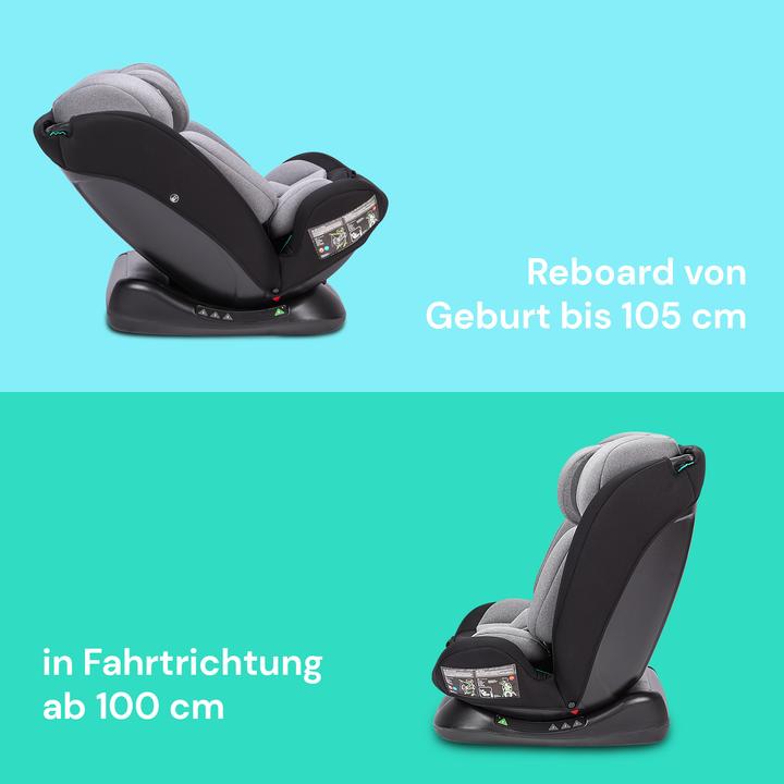 Produktbild Booboo Safety London ohne Isofix (Reboarder, ECE R129/i-Size Norm)