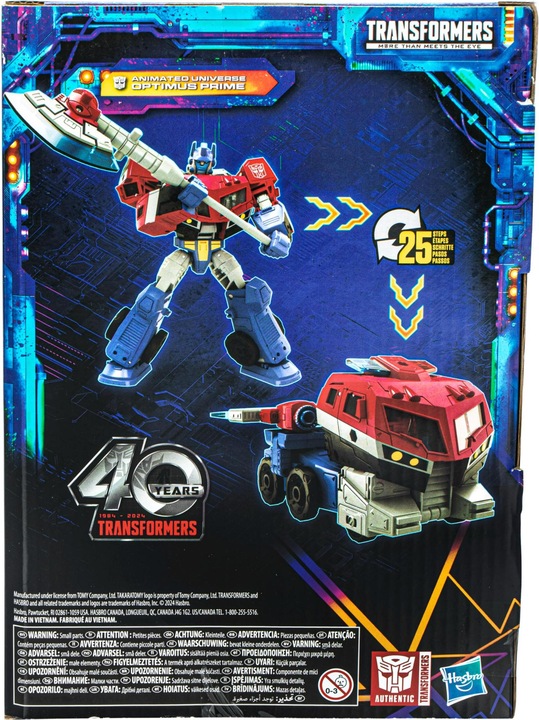 Immagine prodotto Hasbro Transformers Generations Legacy United Voyager Class Action Figure Universo Animato Optimus Prime 1