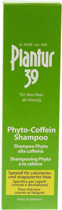 Produktbild Plantur 39 Coffein-Shampoo speziell für coloriertes und strapaziertes Haar (250 ml, Flüssiges Shampoo)