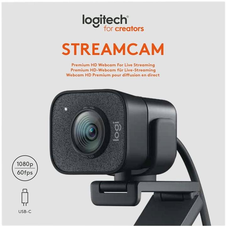 Image du produit Logitech StreamCam (2 Mpx)