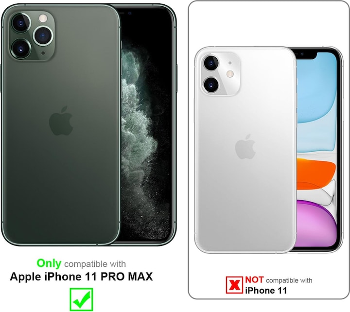Image du produit Cadorabo Book Smart View Couverture miroir (Apple iPhone 11 Pro Max)
