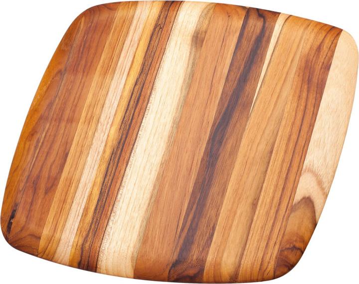 Actual product image TeakHaus Cutting and serving board teak square