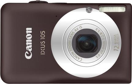 Canon Digitale IXUS 105, 12MPixel, zoom 4x WW, marrone (1/2,3'')