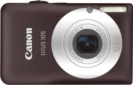 Canon Digital IXUS 105, 12MPixel, 4x WW zoom, brown (1/2,3'')