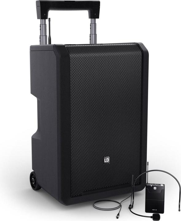 Immagine prodotto LD Systems ANNY® 10 BPH B6 - Altoparlante PA Bluetooth® mobile da 10" con batteria ricaricabile, mixer e 1x