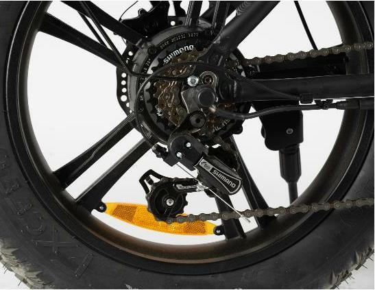 Actual product image Nilox X9 Black E-Bike 36v13ah (45 cm)