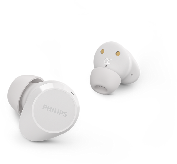 Actual product image Philips TAT1209WT/00 (No noise cancelling, 6 h, Wireless)