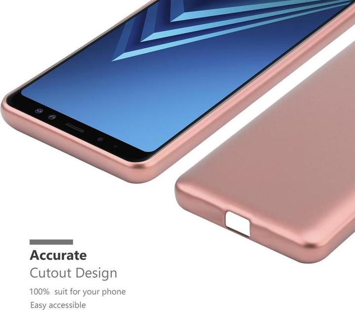 Immagine prodotto Cadorabo Copertura metallica opaca in TPU (Samsung Galaxy A8 (2018))