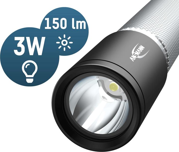 Actual product image Ansmann LED torch Daily Use 150B incl. 2xAA (2.20 cm, 150 lm)
