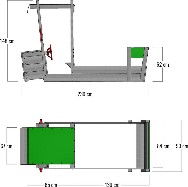 Produktbild Fatmoose Power Pulley Sandkasten