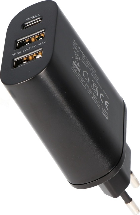 Immagine prodotto Varta Caricabatterie da muro 27W 2 x USB 2,4A + USB tipo C 3,0A (27 W)