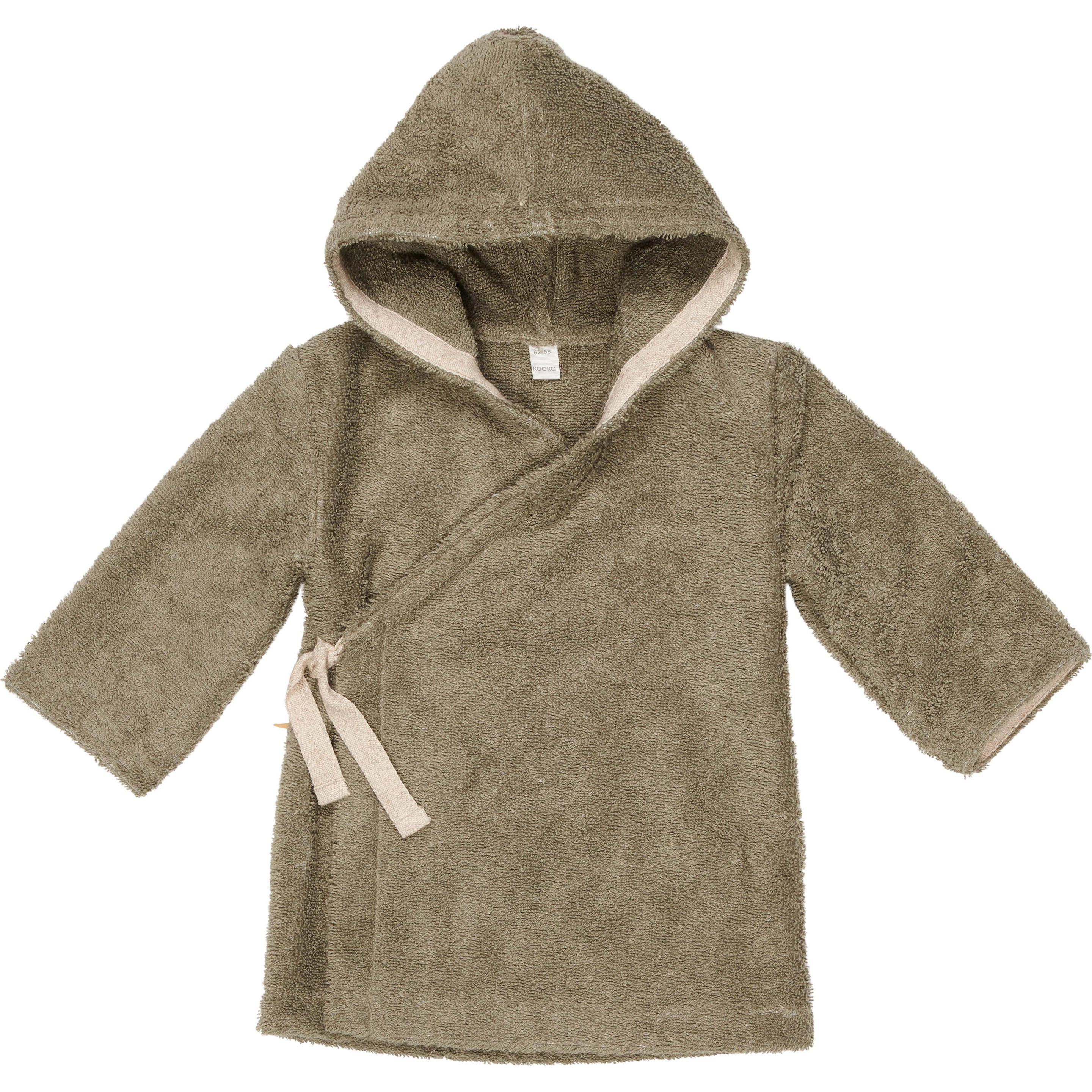 Koeka, Bademantel, Baby Bademantel Dijon Daily moss (68)