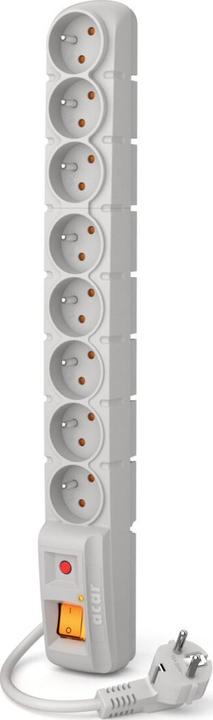 Actual product image HSK Acar S8 Extension Cable 8 AC Outputs Indoor/Outdoor (8 x, CEE 7/5, 1.50 m)