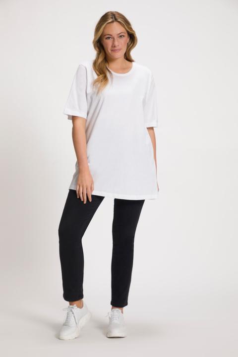 Produktbild Ulla Popken T-Shirt, Rundhalsausschnitt, Relaxed, Halbarm (42, 44)