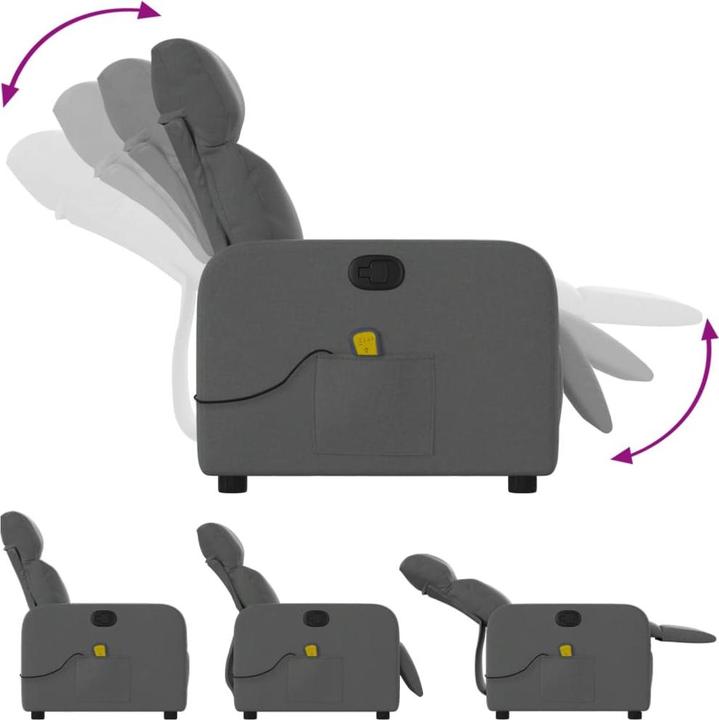Actual product image VidaXL Massage-Relaxsessel