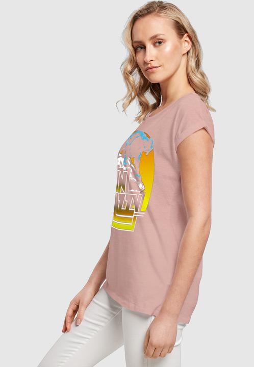 Produktbild Merchcode Ladies Thin Lizzy - TL Panther Extended Shoulder Tee - 181491 (S)