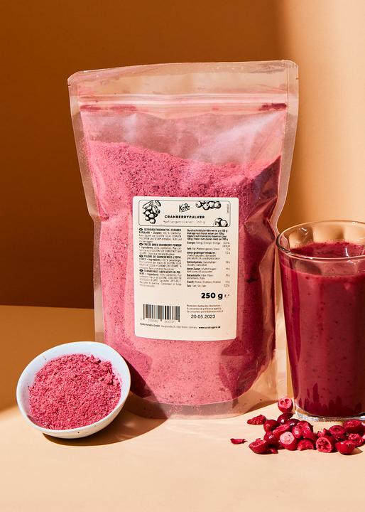 KoRo Gefriergetrocknetes Cranberrypulver (250 g)