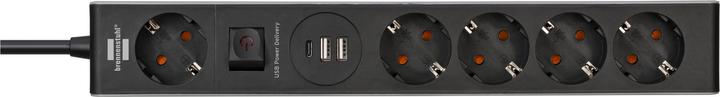 Produktbild Brennenstuhl Steckdosenleiste 5f m. PD, SDL PD 05, 2xUSB,1xUSB C (5 x, CEE 7/3, USB, CEE 7/16, CEE 7/4, 1.50 m)