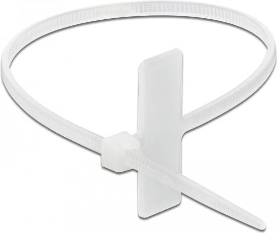 Produktbild Delock Cable Tie with Label Tap (200 mm, 10 Stk.)