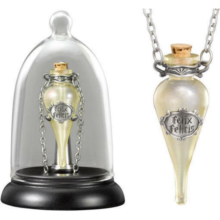 Thumbnail - Noble Collection Harry Potter Anhänger mit Kette und Schmuckvitrine Felix Fel