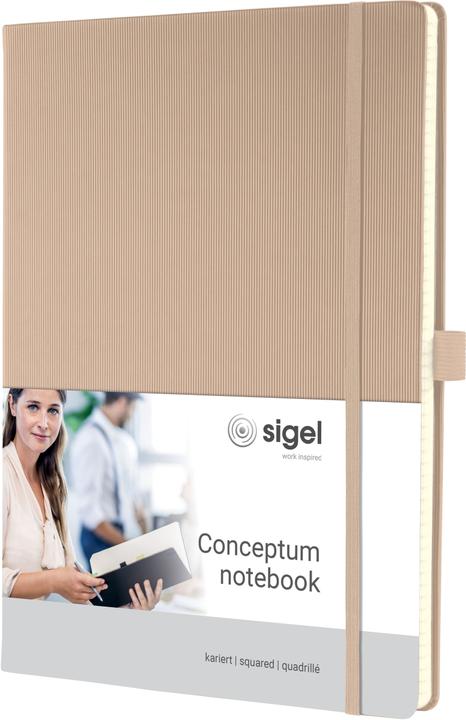 Image du produit Sigel Carnet Conceptum (A4, Quadrillé, Couverture rigide)