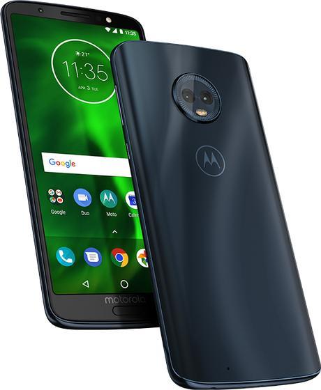 Produktbild Motorola Moto G6 Plus (64 GB, Deep Indigo, 5.93", Dual SIM + SD, 4G)