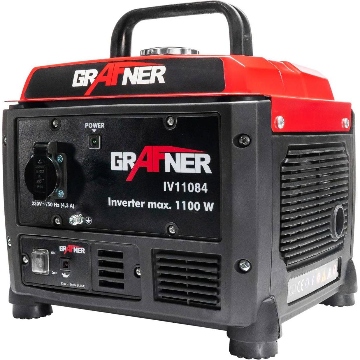 Thumbnail - Grafner, Stromgenerator, Inverter Stromerzeuger Notstromaggregat Benzin IV11084 (1200 W)