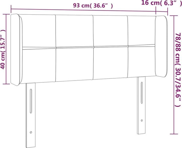 Immagine prodotto vidaXL Benson (163 x 16 x 88 cm)