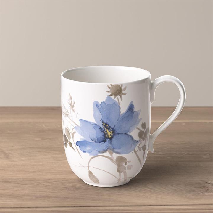 Immagine prodotto Villeroy & Boch Tazza Latte Macchiato Mariefleur Gris Basic (480 ml, 1 x)