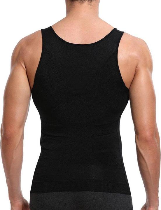 Immagine prodotto JTI Camicia a compressione senza maniche da uomo - Nero, XXL (XXL)