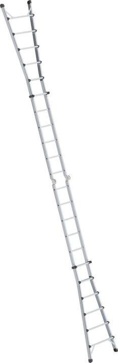Produktbild Munk Teleskopleiter 4-teilig ohne Traverse 4x6 Sprossen (Teleskopleiter, 640 cm)