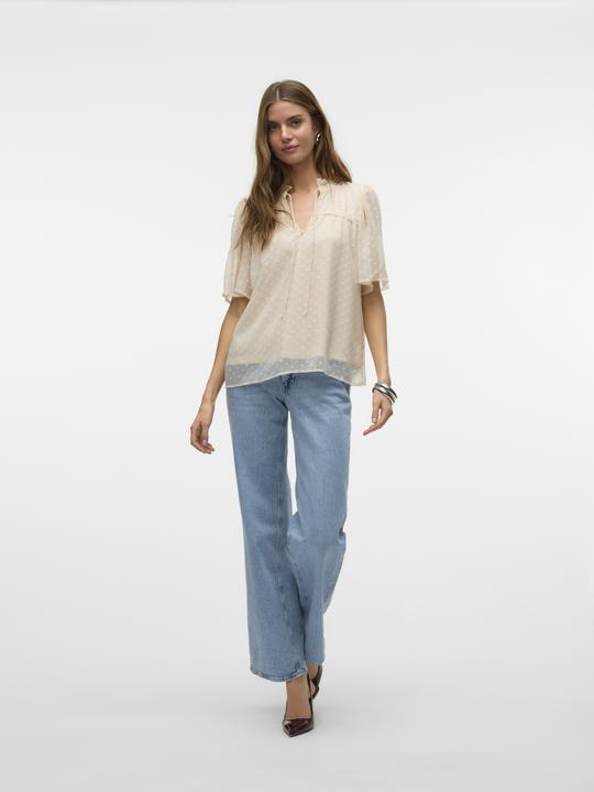 Produktbild Vero Moda Vmleah Ss Lace Top Wvn Ga Noos (L)