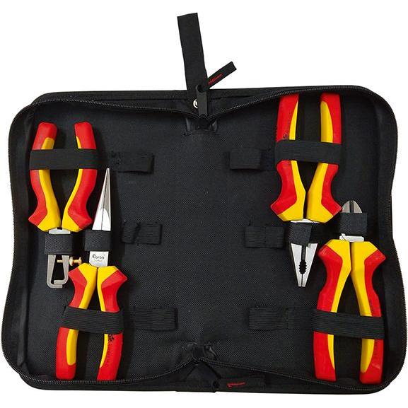 Fortis, Zange, Zangen Set VDE 4 Teile in Nylontasche