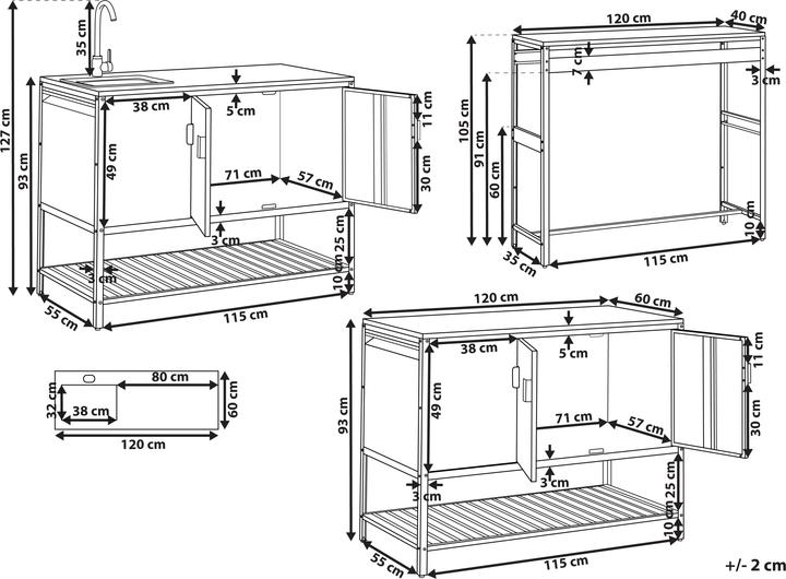 Produktbild Beliani Maenza