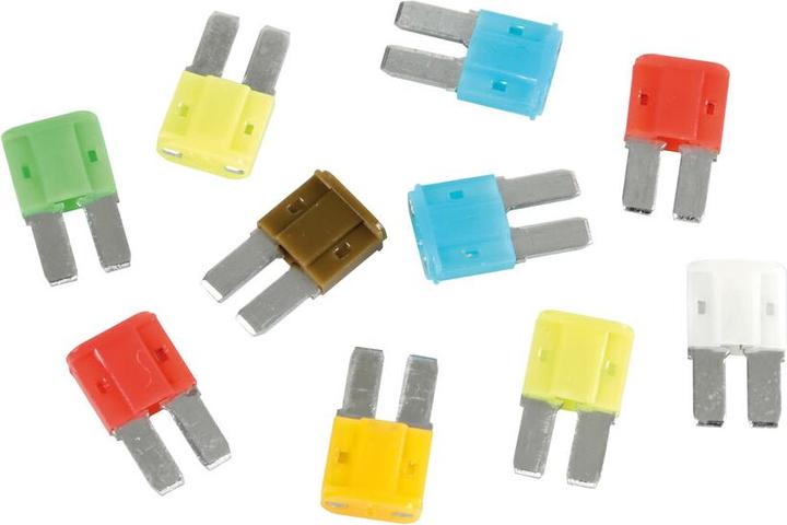Lampa Set 10 sortierte Mikro-Lamellensicherungen Micro-Duo, 12/32V