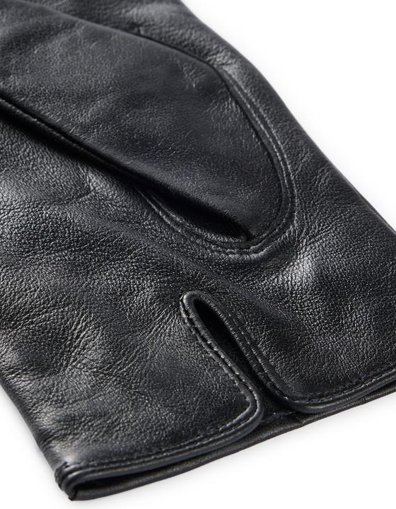 Actual product image BOSS Leather Gloves with Wool Blend Lining (10)
